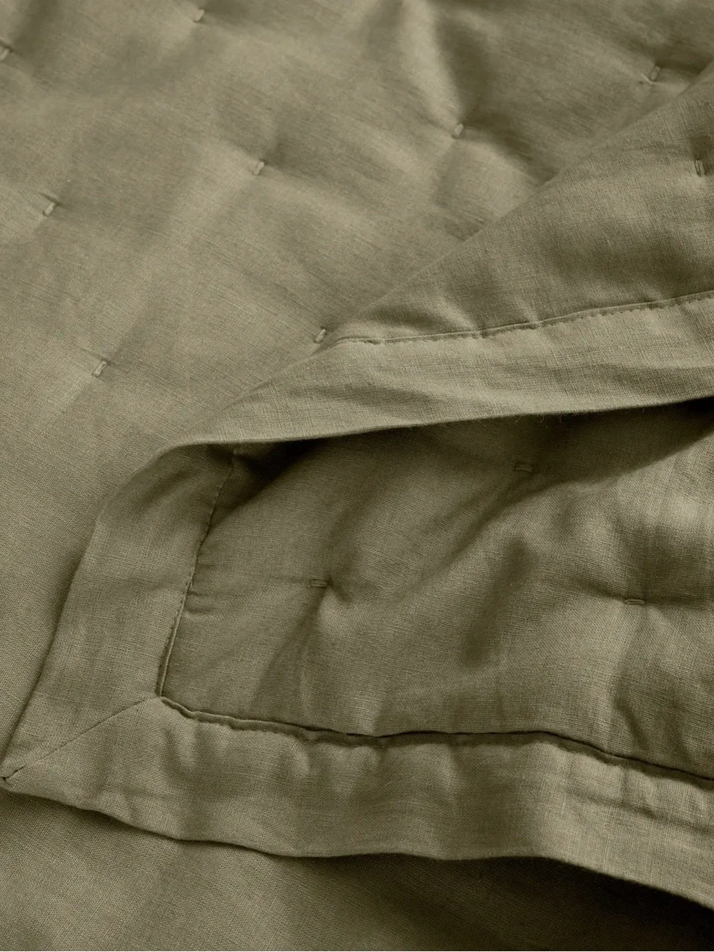 Quince European Linen Dream Quilt -King/Cali King - Willowleaf
